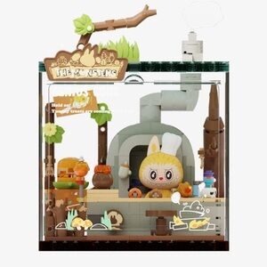 GENIUS COOK - Pop Mart THE MONSTERS Labubu Forest Secret Base Pop Blocks Set